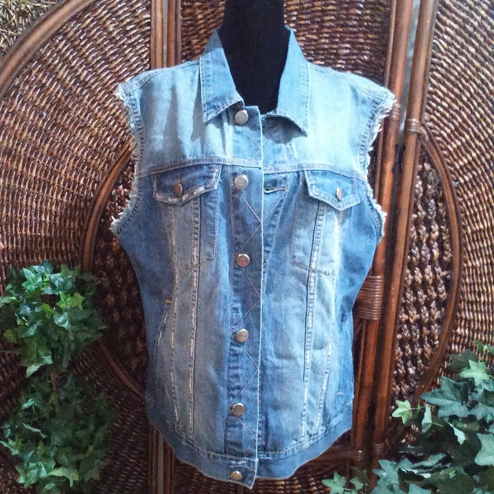 Demin Vest, RAW X, size XL